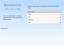 Tablet Screenshot of bonneville.nl
