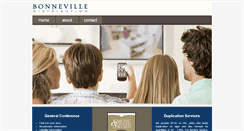 Desktop Screenshot of bonneville.info